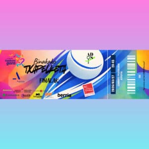 Binakako txapelketako finaleko sarrerak